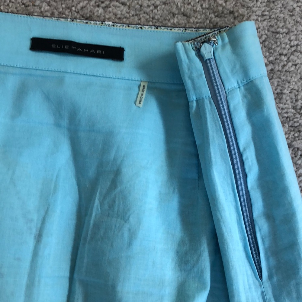 Elie Tahari lightweight cotton skirt - Picture 8 of 10